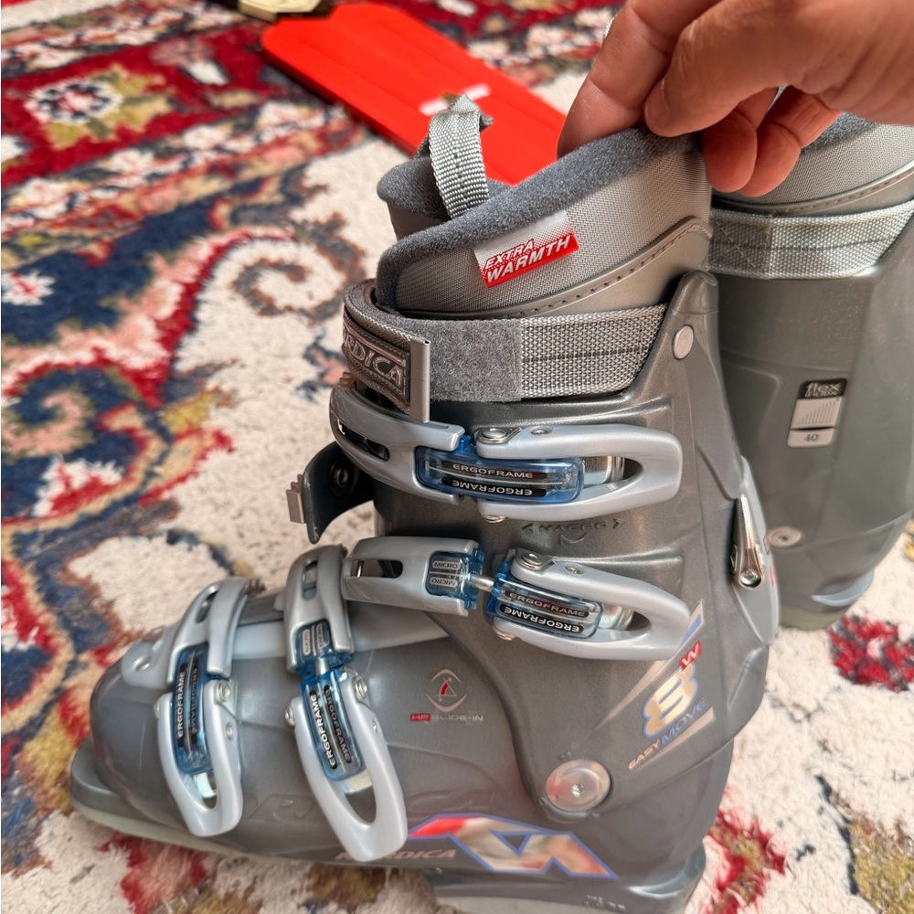 Nordica Women's Gray Ski Boots